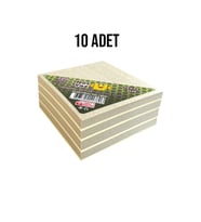 NotYaz 75x75 300 Yaprak 2 Renk Kaliteli Yapışkanlı Not Kağıdı 10 Paket