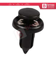 Honda için 10 Adet Metalli Tampon Klipsi Uzun 91506 S9A 003