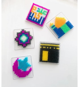 Hama Ütüyle Yapışan Boncuk Ramazan Bayram Hediyelik Hobi Sanat Paketi 