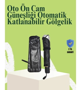 Katlanabilir Oto Güneşlik - 125x65 cm