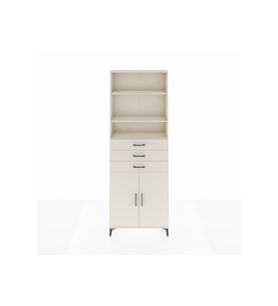 Arges Dolap 4 Raflı 3 Çekmeceli 2 Kapaklı 88x30x243 Aytaşı-Aytaşı
