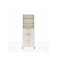 Arges Dolap 4 Raflı 3 Çekmeceli 2 Kapaklı 88x30x243 Aytaşı-Aytaşı
