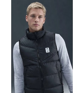 Nike Air Max Storm Fit Men's Windrunner Gi Black Waistcoat Spor Yelek Siyah