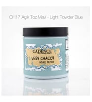 Cadence Very Chalky Home Decor Mobilya Boyası 500 ml. CH-17 AÇIK TOZ MAVİ 