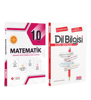 Sonuç Yayınları 10. Sınıf Matematik Modüler Set ve AKM Dil Bilgisi Soru Bankası Seti 2 Kitap