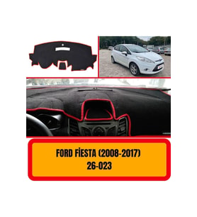 Ford Fiesta 2008-2017 Ön Gögüs Panel Torpido Koruma Koruyucu Kilifi Halisi Örtüsü Yedek Parça