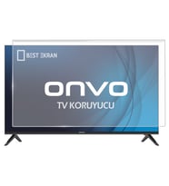 Onvo 43" inç 109 Ekran KIRILMAZ YÜKSEK MUKAVEMETLİ HD QLED Ekran Koruyucu