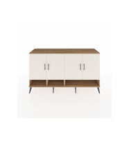 Kronos Konsol 6 Raflı 4 Kapaklı 176x59x99 Çam-Aytaşı/Çam