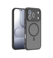 Lexroo Honor 600 Pro 5G Kılıf M-Safe Şarj Özellikli Kamera Korumalı Lunex Kılıf - Siyah