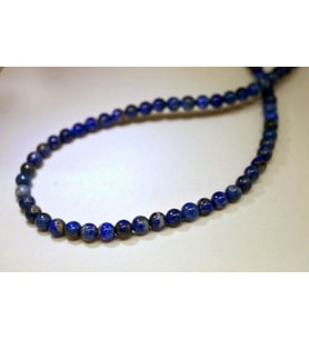 Lapis Taşı YARIM Dizi 5-6mm Aralığı (18cm uzunluğundadır)