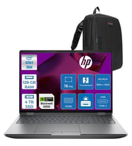 HP Zbook Fury G1I Intel Ultra 9 285HX Ddr5 128GB 4tb SSD 24GB/RTXPRO5000 Wuxga 400NITWi-Fi 7+Bt 5.4 Windows 11 Pro Aı Iş Istasyonu 5F9T8ESP44 + Zettaçanta