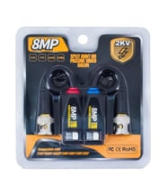 Powermaster 8MP 1080P 2KV 250-400 Metre HD-TVI-CVI-AHD-CVBS HD Video Balun PM-3889