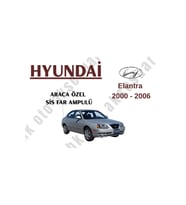 Hyundai Elantra 2000-2006 Araca Özel Sis Far Ampulü h3