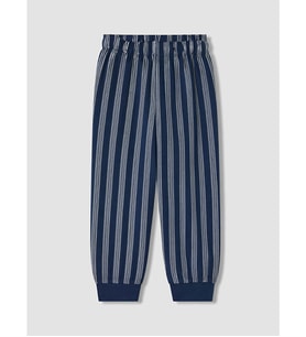 LCW Kids Lacivert Beli Lastikli Çizgili Erkek Çocuk Pijama Alt