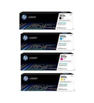 Hp 203X Cf540X-541X-542X-543X Yüksek Kapasiteli Toner Set