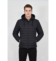Erkek Kapüşonlu Spor Mont Regular Fit 3019 BGL-ST04897 (Antrasit)