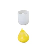 Epoksi Silikon Armut Taş Tozu Kalıbı 8.2X7.3 CM