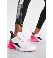 Nike Air Max 270 G. S. White Pink Sneaker Günlük Spor Ayakkabı Beyaz Pembe