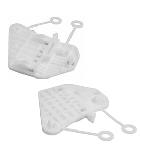 Mercedes Smart 1 için Cam Kriko Plastiği - SET (Siyah)