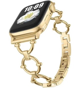 Lexroo Gold KRD-56 Metal Lexroo Kordon-Gold Watch 38mm ile uyumlu
