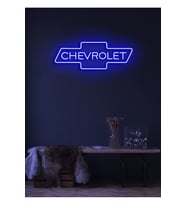 Rent A Carlara Özel CHEVROLET Yazılı Neon Tabela