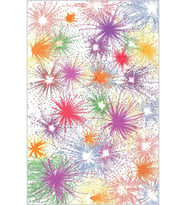 Eliana Home Baskılı, Yıkanabilir Kaymaz Taban Salon Halısı LNA1838-SD119 100x150 cm (Sarı)
