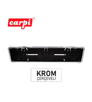 Universal Plakalık Yeni Nesil Hummer ABS Krom Çerçeveli 2 Adet