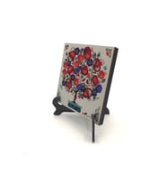 Nar Ağacı Baskılı MDF Masaüstlük 10X10