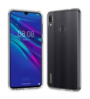 Huawei Y7 2019 Ultra İnce Silikon Kılıf Şeffaf