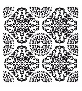 HOME DECOR MİNİ STENCIL HDM-84 25X25