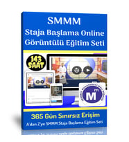 SMMM Staja Başlama Online Görüntülü Eğitim Seti