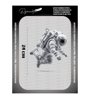 Space Uzay Astronot Astronaut Iron Press Tekstil Ütü İle Yapışan Transfer Baskı Kağıdı DTF BASKI