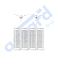 Xiaomi Mop 2 Pro (MJST1SHW) -Mop 2 Lite Uyumlu 2 Yan Fırça 4 Filtre PKT-iasgf0000376