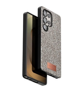 Onegif Samsung Galaxy S25 Ultra Bright Simli Kapak - Gold