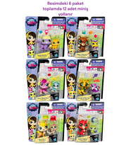 Littlest Pet Shop Miniş Oyuncak Aksesuarlı Set Toplamda 12 Adet Birlikte Orijinal
