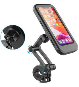 Carub Portatif Universal Motosiklet Bisiklet Su Geçirmez Telefon Tutucu