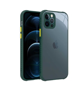 Lexroo iPhone 12 Pro Kılıf Kaff Kılıf - Koyu Yeşil