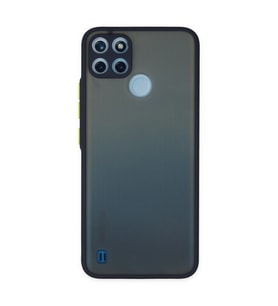 Realme C21y Kılıf Montreal Silikon Kapak - Lacivert