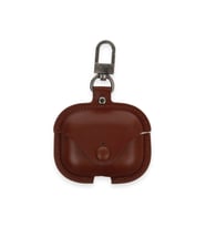 Pilelistore   Airpods 3 (3.nesil) Çanta Deri Kılıf - Kahverengi