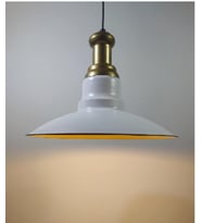 RİOLİGHT RETRO TEKLİ METAL SARKIT AVİZE ÇAP: 30CM (Siyah)