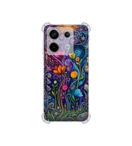 PrintiFy Redmi Note 13 Pro 5g ile Uyumlu Düşlerin Dansı Serisi Rüyalar Ötesi Tasarımlı Uv Baskılı Köşe Korumalı Antişok Kılıf