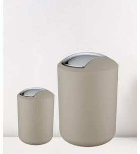 2'li Bej, Çöp Kovası 6,4 Litre ve 2 Litre - Brasil Model