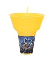 Batman Yuvarlak Mısır Kovalı Pipetli Bardak