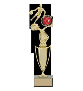 ODAK KUPA - Figürlü Kupalar - Basketbol Kadın Figürlü Kupalar FG-043 A - 43 cm