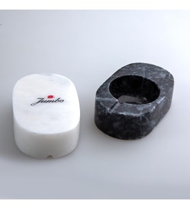 Ascella Mermer Kapaklı 2'li Baharatlık 9x6x3 cm