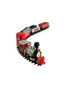 1555 Klasik Tren Seti Sesli ve Işıklı 35 Parça