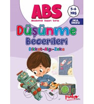 ABS 5-6 Yaş Düşünme Becerileri Dikkat-Algı-Zeka