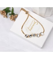 TAŞLI GOLD BİLEKLİK