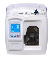 Sigma SB-300 Dijital Ekranlı Otomatik Para Bantlama Makinesi (Doğal Beyaz)