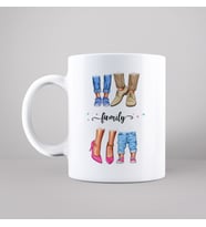 Aile Family Tasarımlı Kupa